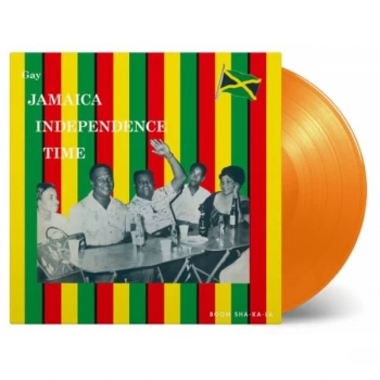 Image of Various - Gay Jamaica Independence Time Orange Vinyl