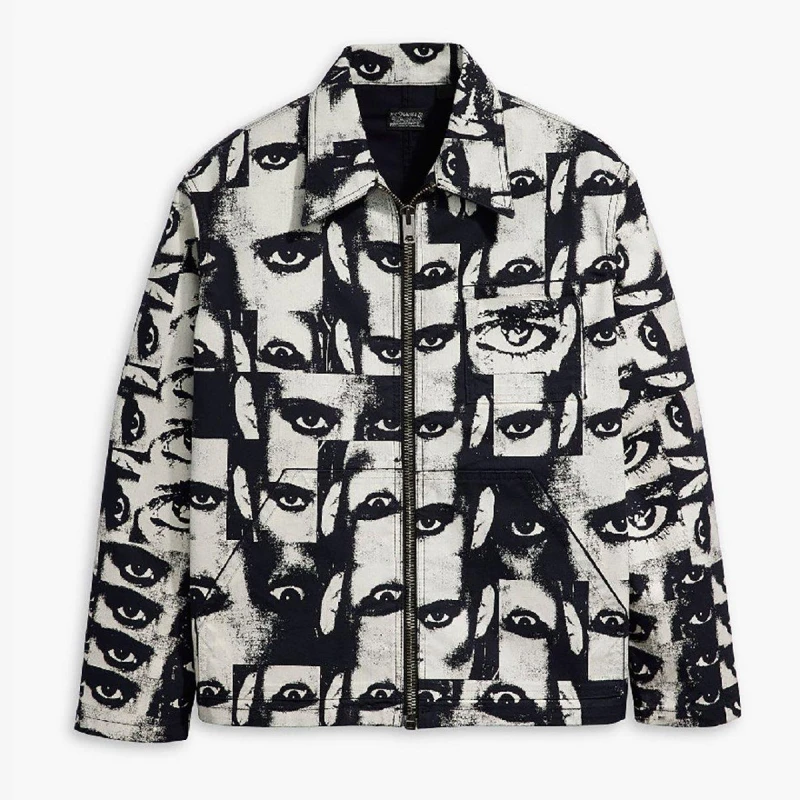 Image of Levis Mens Skate Garage Overshirt Roemello 3 Blk male XS