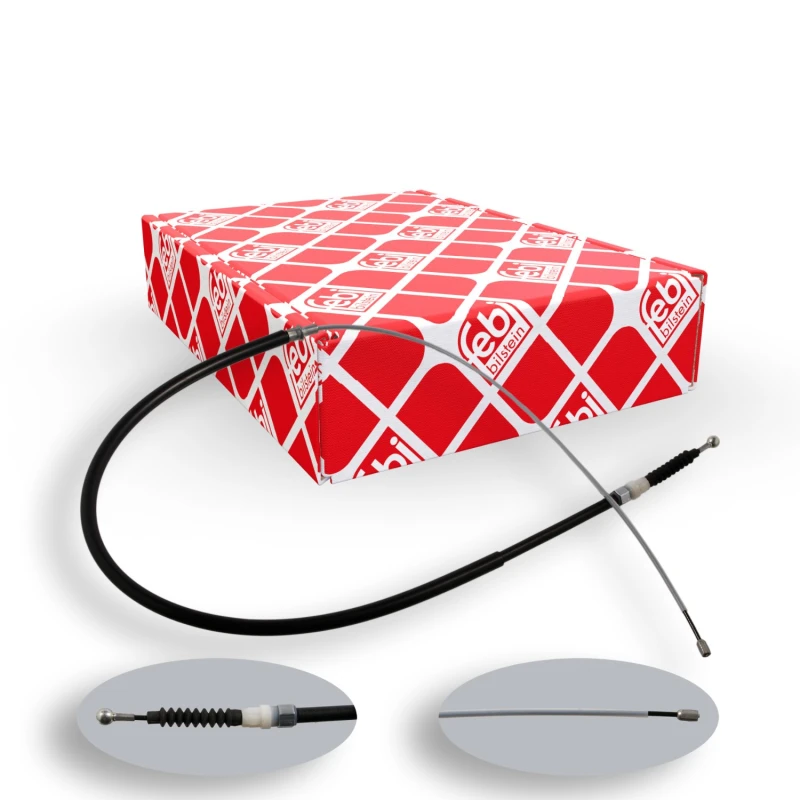 Image of Febi Bilstein parking Handbrake Cable 36347 by Febi Bilstein Febi-36347