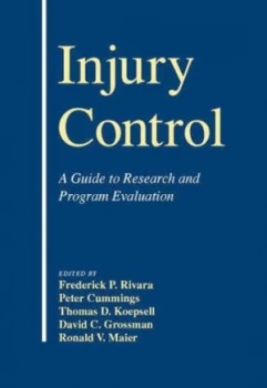 Image of Injury Control by Frederick P. Rivara Hardback