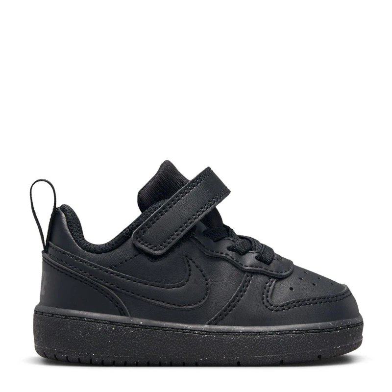 Image of Nike Court Borough Low 2 Baby/Toddler Shoe Black male C8 (25.5)