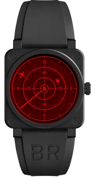 Image of Bell & Ross Watch BR 03 92 Red Radar Ceramic Limited Edition