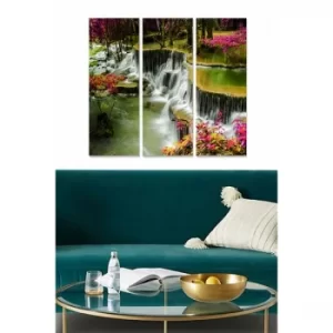 Image of MDF224177839 Multicolor Decorative MDF Painting (3 Pieces)