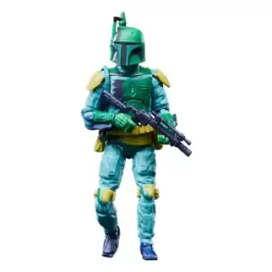 Image of Star Wars: Boba Fett - Death, Lies & Treachery Vintage Collection Action Figure Boba Fett (Comic Art Edition) 10 cm