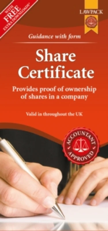 Image of Share Certificate Paperback / softback