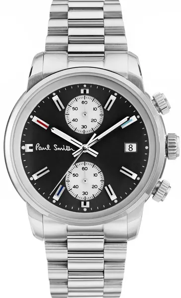 Image of Paul Smith Watch Block Chrono - Black PSM-021