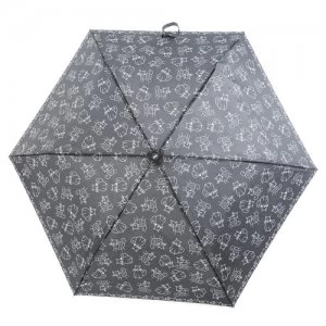 Image of Totes Raindrops Supermini Cat Print Umbrella