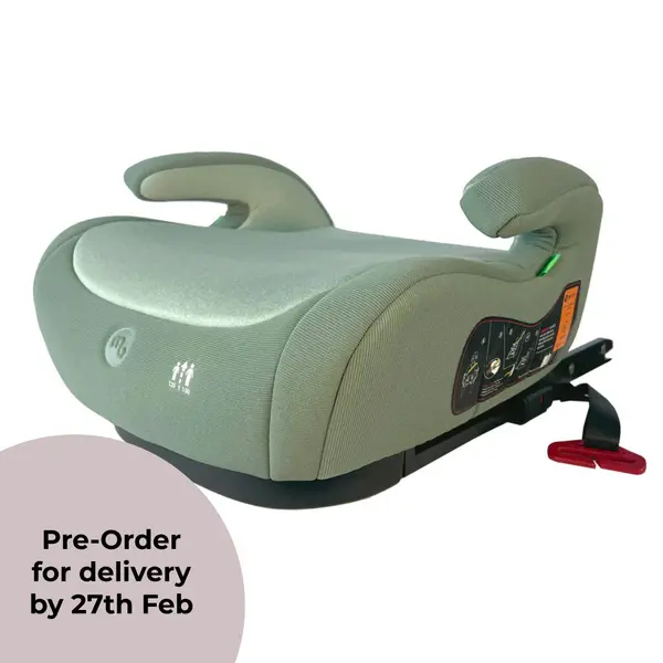 Image of My Babiie i-Size Booster Car Seat - Green