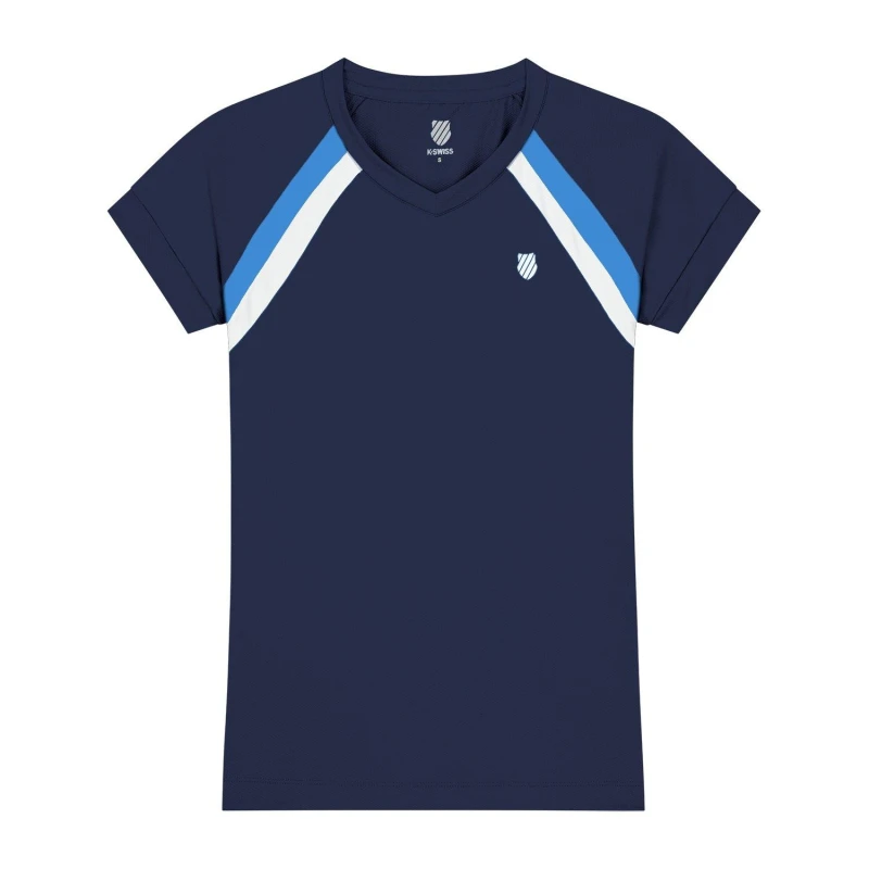 Image of K Swiss Core Training Top Womens - Blue Blue 8