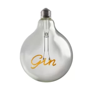Image of Vintage 2W LED Gin Globe Bulb with ES/E27 Cap
