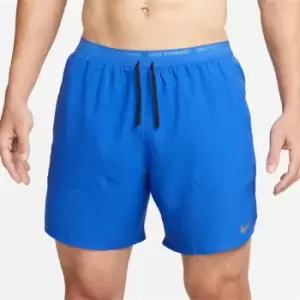Image of Nike Dri-FIT Stride Mens 7 Brief-Lined Running Shorts - Blue