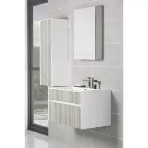 Image of Soul Ash Grey Vanity Unit Furniture Suite