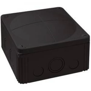 Image of Junction box L x W x H 140 x 140 x 82mm Wiska 10062214 Black