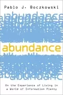 Image of abundance on the experience of living in a world of information plenty