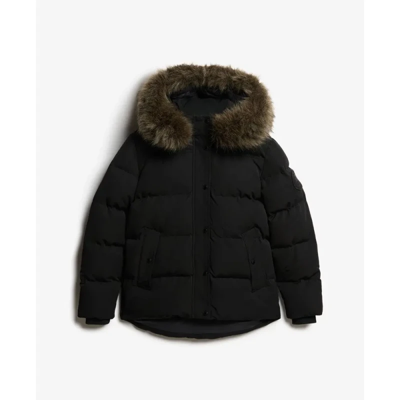 Image of Superdry Womens down jacket Superdry Noir Female M