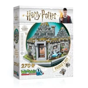 Image of Wrebbit 3D Harry Potter Hagrid’s Hut - 270 Pieces