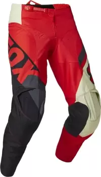 Image of FOX 180 Xpozr Motocross Pants, black-red, Size 38, black-red, Size 38