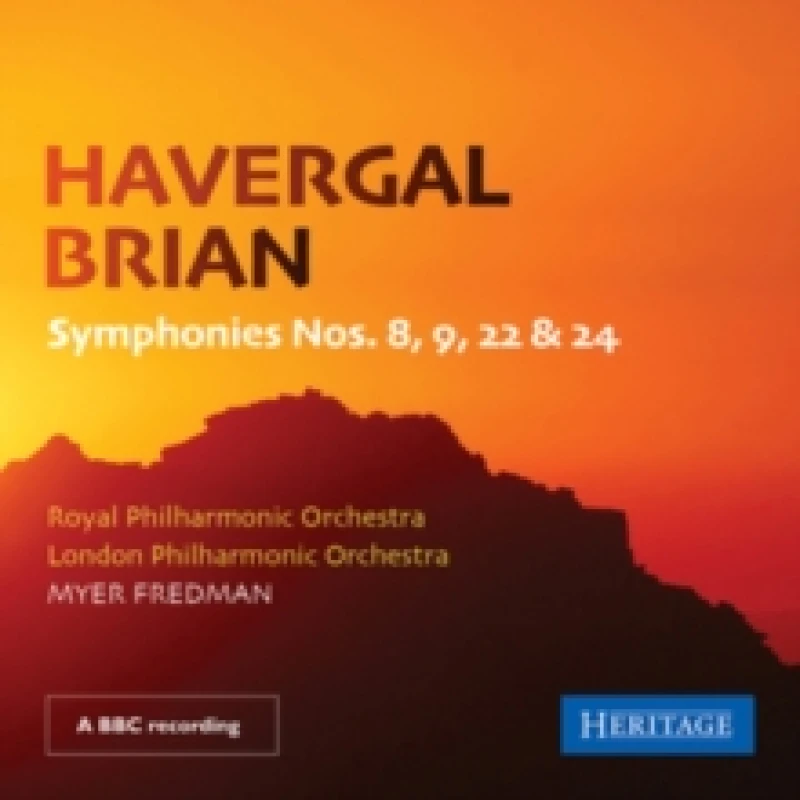 Image of Havergal Brian: Symphonies Nos. 8, 9, 22 & 24 CD / Album