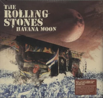 Image of Rolling Stones Havana Moon - 180gram + DVD - Sealed 2016 UK 3-LP vinyl set ERDVLP096