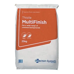 Image of British Gypsum Thistle Multi Finish Plaster 25kg 06058