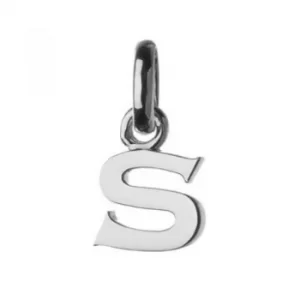 Image of Ladies Links Of London Sterling Silver Keepsakes Alphabet S Charm