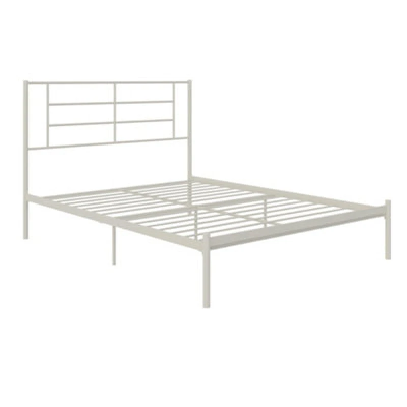 Image of Dorel Jensen Metal Bed White King, White 4478139QEUK