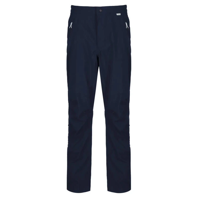 Image of Regatta Highton Waterproof Overtrouser - Blue Blue L