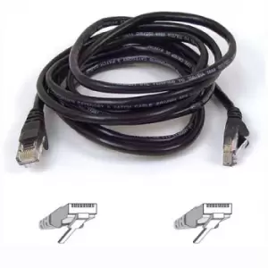 Image of Belkin RJ45 CAT-6 Snagless STP Patch Cable 5m Black networking cable