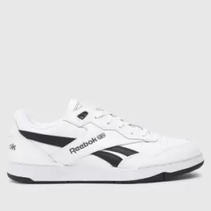 Image of Reebok Bb 4000 Ii Trainers In White & Black