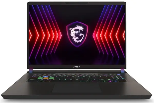 Image of MSI Vector 17 HX A14VHG-608UK Gaming Laptop, Intel Core i9 14900HX, 32GB DDR5, 1TB NVMe PCIe SSD, 17" QHD+ IPS 240Hz, NVIDIA GeForce RTX 4080 12G