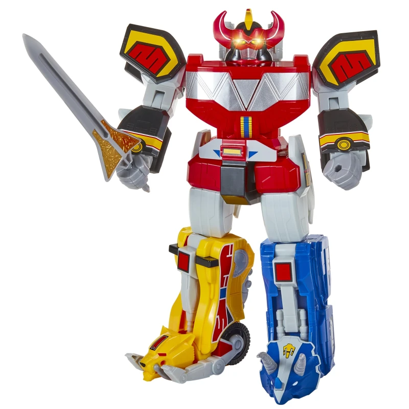 Image of Power Rangers Mighty Morphin Ultimate Megazord Electronic Figure
