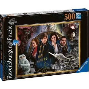 Image of Ravensburger Fantastic Beasts - The Crimes of Grindelwald 500 Piece Jigsaw Puzzle