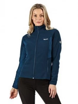 Image of Regatta Highton Full Zip Top - Blue, Size 14, Women