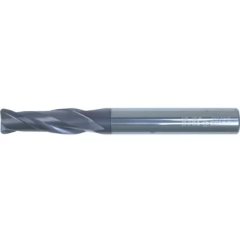 Image of 6X0.5MM St/Sh 2FL Corner Radius Slot Drill Q-Coat - Swisstech