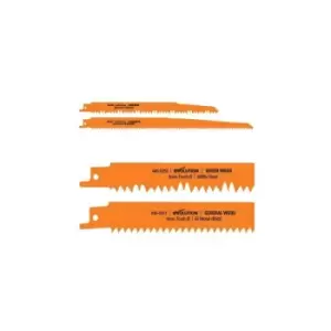 Image of Evolution Reciprocating Saw Wood Cutting Blades (x2)