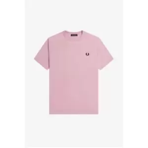 Image of Fred Perry Ringer T-Shirt - Pink