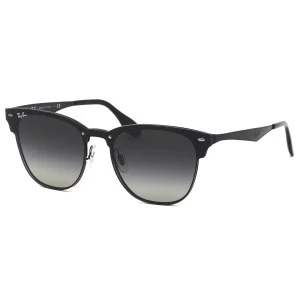 Image of Ray-Ban Blaze Clubmaster Sunglasses RB3576N 153/11 Size 47 - Black