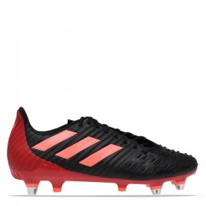 Image of adidas Predator Malice Control Mens Rugby Boots - Black/Red