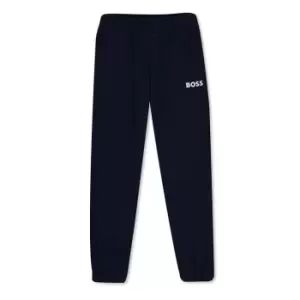 Image of Boss Boy's Small Logo Joggers - Blue