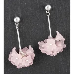 Image of Forever Petals Dainty Flowers Earrings Pink