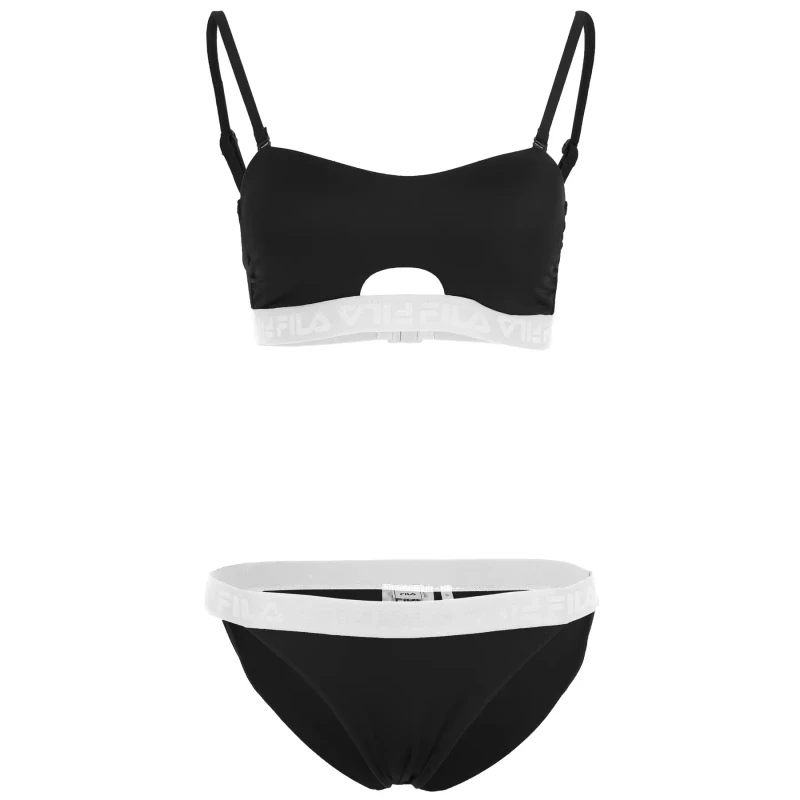 Image of Fila 2 Piece bandeau jersey For Her Fila Sanming Noir Female XL