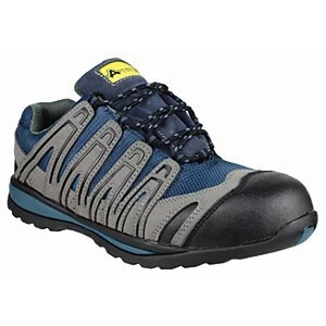 Image of Amblers Safety FS34C Safety Trainer - Blue Size 9