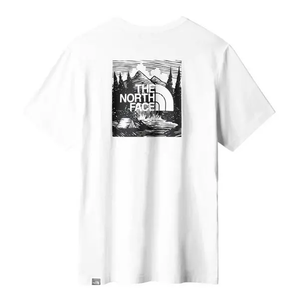 Image of The North Face Mens Redbox Celebration T-Shirt - White XL