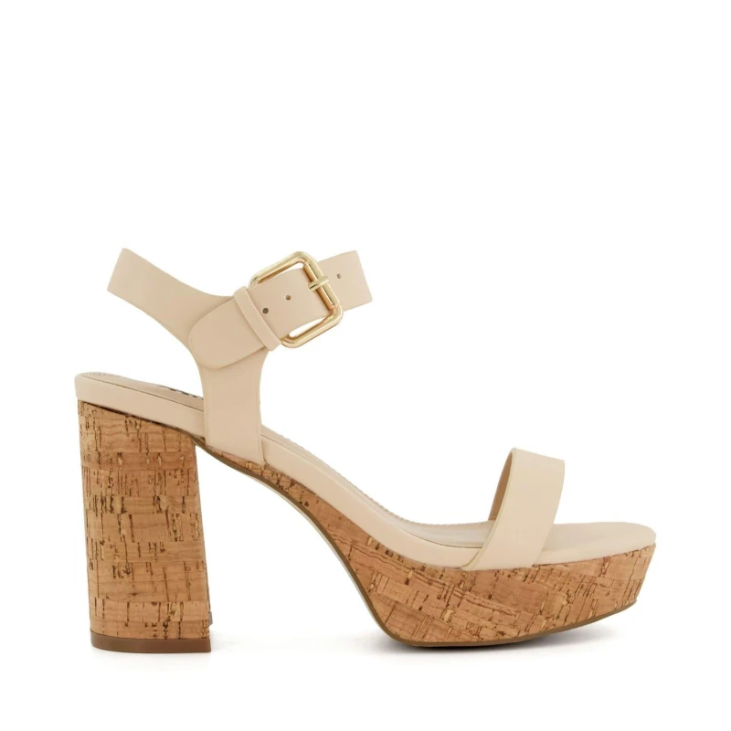 Image of Dune London Jarell Platform Sandals Ecru female UK 7