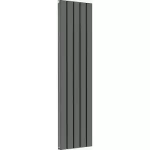 Image of Towelrads Berkshire Double Vertical Anthracite Designer Radiator - 180 X 41Cm