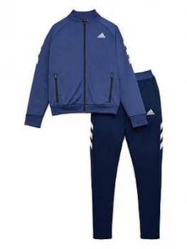 Image of Adidas Childrens Xfg Tracksuit - Indigo