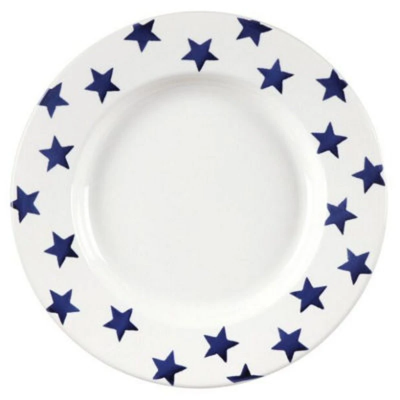 Image of Dinner Plate: 1 X 26.5Cm Emma Bridgewater Blue Dinner Plate, Ceramic