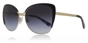 Image of Dolce & Gabbana Sicilian Taste Sunglasses Pale Gold / Violet 12538G 57mm