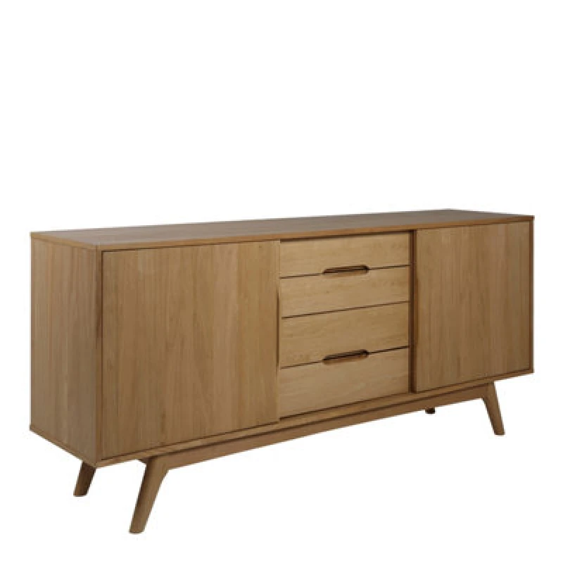 Image of Furniture To Go Marte 2 Door 4 Drawers Sideboard In Oak