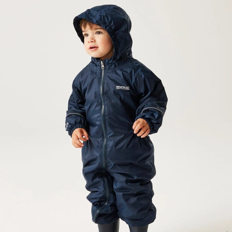 Image of Splosh Puddlesuit Navy 18 - 24m